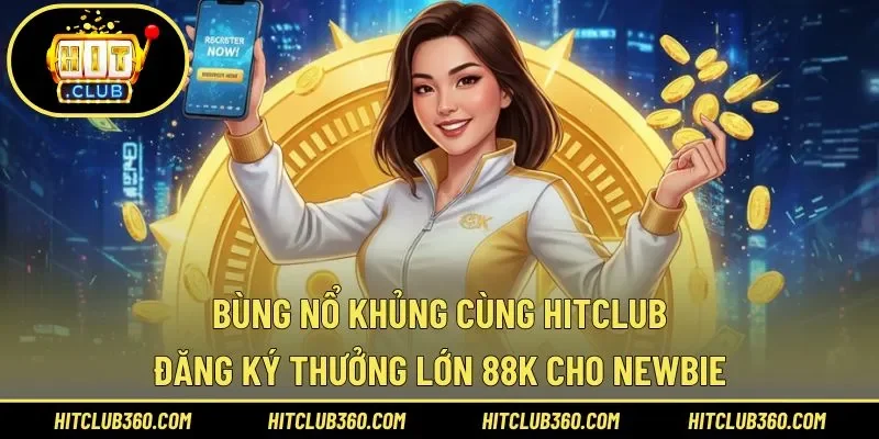 Đăng Ký Thưởng Lớn 88k Cho Newbie Bùng Nổ Khủng Cùng Hitclub